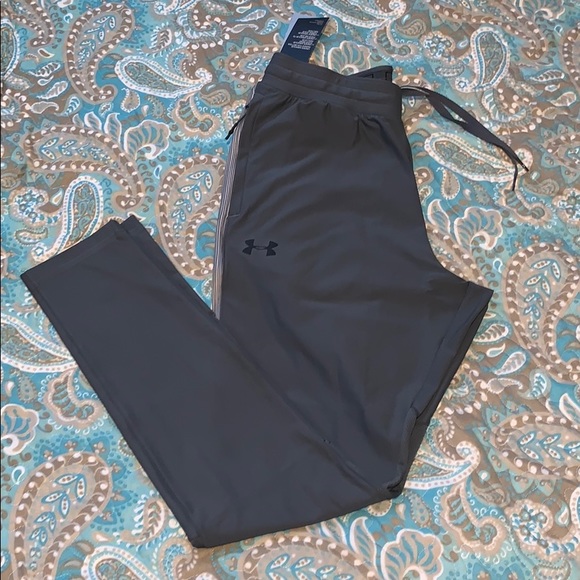 under armour men's fitted pants